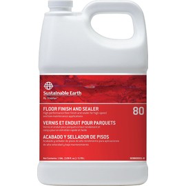 Staples SEB800001-B Coastwide Professional Floor Finish and Sealer 80, 3.78L, 4/CT