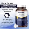  Calcium with Magnesium, Zinc, Vitamin D,K2 & B12 |