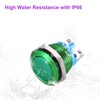 DMiotech 2 Pcs 22mm / 7/8" Push Button Switch, IP66
