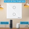 HEUXGIR Smart Light Switch, 2.4GHz WiFi Touch Light Switch, with