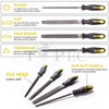 Topec 26 PCS Metal File Set, Grade T12 Forged Alloy