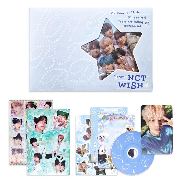 NCT WISH - 2nd Single album [Songbird] (Letter Ver.) DIY