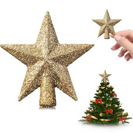 Christmas Tree Star, Christmas Tree Topper Small, Christmas Tree Topper Star, Tree Topper Christmas, 6 cm Mini Tree Topper Star, Mini Decoration Christmas for Christmas Tree