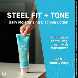 SteelFit- Una crema reafirmante que hidrata Logre una silueta ms esbelta y al mismo tiempo cree una piel ms suave y tersa con la ayuda de Steel Fit...