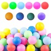 Cutiolly Tischtennisbälle,50pcs Bunte Tischtennisbälle,Training Ping Pong Bälle,Kunststoff-Tischtennis Ball,Tischtennis Ball Training,Multifunktion