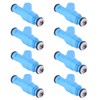 Slakerbe 8 Pcs Fuel Injectors fit for F150 E150 E250