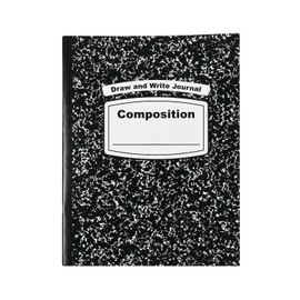 Fun Express Black & White Draw & Write Journal, Grades K-2, Educational And Learning Activities For Kids, 24 Pack