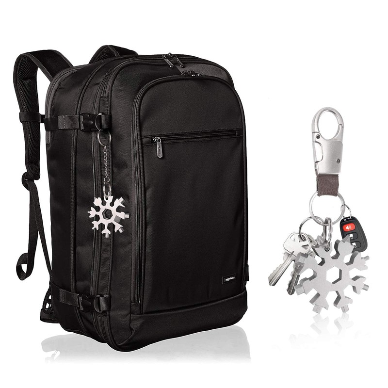 18-in-1 Snowflake Multi Tool, Portable Stainless Multi-Tool, Compact Snowflake Tool