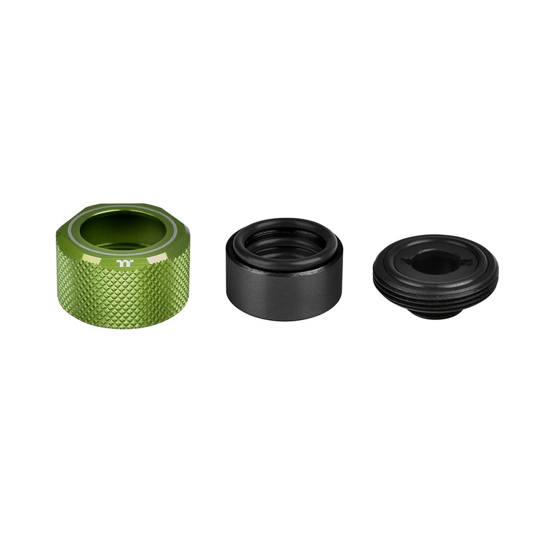 Thermaltake Pacific Green C-Pro G1/4 PETG 16mm OD Compression Fitting