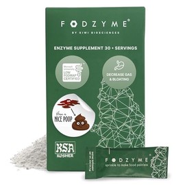 FODZYME Por Kiwi Biosciences Nuevas Enzimas Que Descomponen Los Fodmaps Fructan (P. Ej., Inulina, Fos), Galacto-Oligosacáridos O Gos Y Lactosa        
