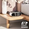 CSL - Digital Alarm Clock with Wireless Charging - Large