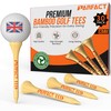 ParFact Golf Tees Bamboo 120pcs – Wooden Golf Tees 83mm