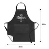 Britimes 2 Pack Aprons, The Boss The Real Boss Adjustable