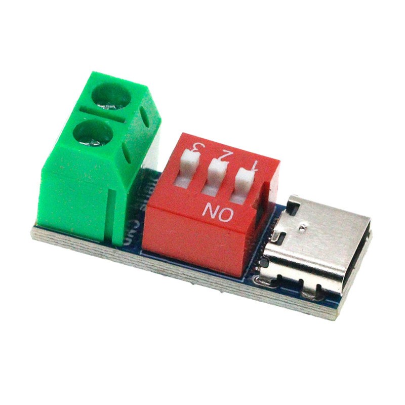 Pack of 5 USB C PD Trigger Board Module, PD/QC
