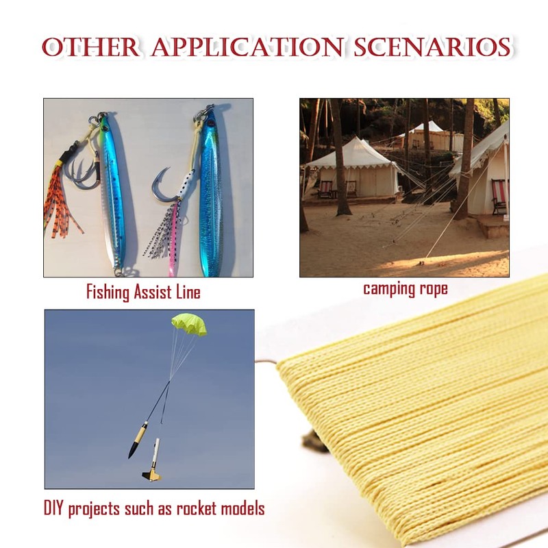 9KM DWLIFE Kite String professional Kevlar braided Cord (500~1000ft) High