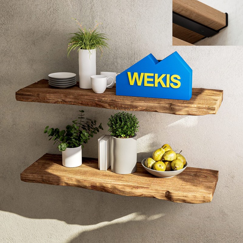 Shelf Brackets Floating Shlef Brackets 6-Inch 6-Packs, 1/5 Inch Thick