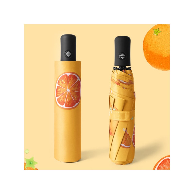 Focus Fruit 3-stage fully automatic umbrella UPF 50+UV 99% blocking