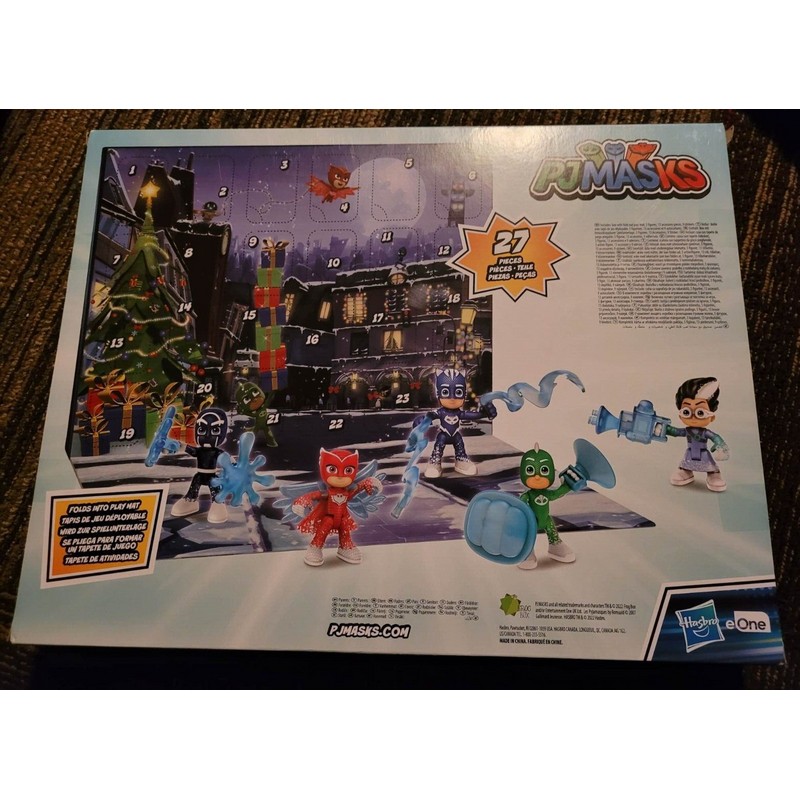 Hasbro new PJ MASKS christmas 24 day ADVENT CALENDAR figures