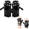 Guantes Punk de Medio Dedo con Remaches – Healeved Y260O03V06YI2