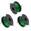3PACK String Trimmer Line, Replacement Spool,Compatible with Black & Decker