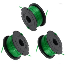3PACK String Trimmer Line, Replacement Spool,Compatible with Black & Decker GL7033 GL9035 GL8033 String Trimmer Strimmer A6482 6m x 2mm Replacement Standard Autofeed Spool Wire