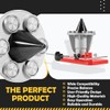 E-cowlboy Precision Blade Balancer for All Lawn Mower Blades, Compatible