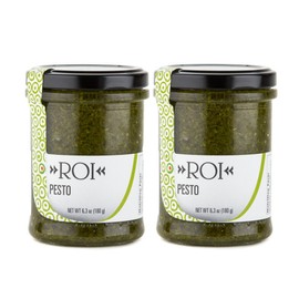 ROI - Imported Italian Ligurian Pesto Sauce 6.3oz (180g) (Pack of 2)