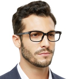OCCI CHIARI Stylish Square Reading glasses Men Women 3.0x Lightweight Comfort Readers for Small face(1.0 1.25 1.5 1.75 2.0 2.25 2.5 2.75 3.0 3.5 4.0 5.0 6.0)