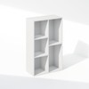 Furinno Reed 5-Cube Open Shelf Clothing & Closet Storage Organization,