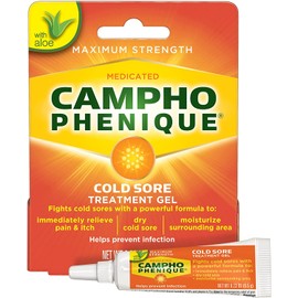 Campho-Phenique Cold Sore Treatment Original Gel Formula 0.23 Oz (Pack of 6)