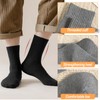 Josnown 5 Pairs Wool Socks Mens, Thick Warm Winter Thermal