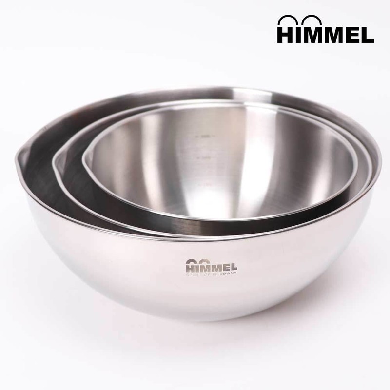 Himmel stainless steel mixing bowl 32cm salad bowl / 힘멜