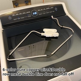 W10787880, W10637463, AP5999414 for Whirlpool Cabrio Washer Lid Lock Replacement Fit for Whirlpool Cabrio WTW7040DW1 WTW7300DW0 WTW7300DW1