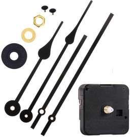 Terryshop74 Quartz Movement Parts Wall Clock Parts DIY Replacement Parts + 2 Pairs Hands 8 Inch 13 Inch Modern, Universal, Modern, universal