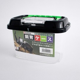 Critter Keeper with Handle, Easy to Observe, Terrarium for Bugs, Fish, Lizards, Crawfish, Frogs, or Snakes, Insect cage, Made in Japan (2pcs)