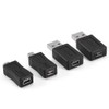 Zerone USB OTG Micro Mini USB2.0 Male to Female Adapter,