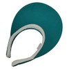 Grub Hub Cloth Covered Slip-On Visor [233] (Teal)