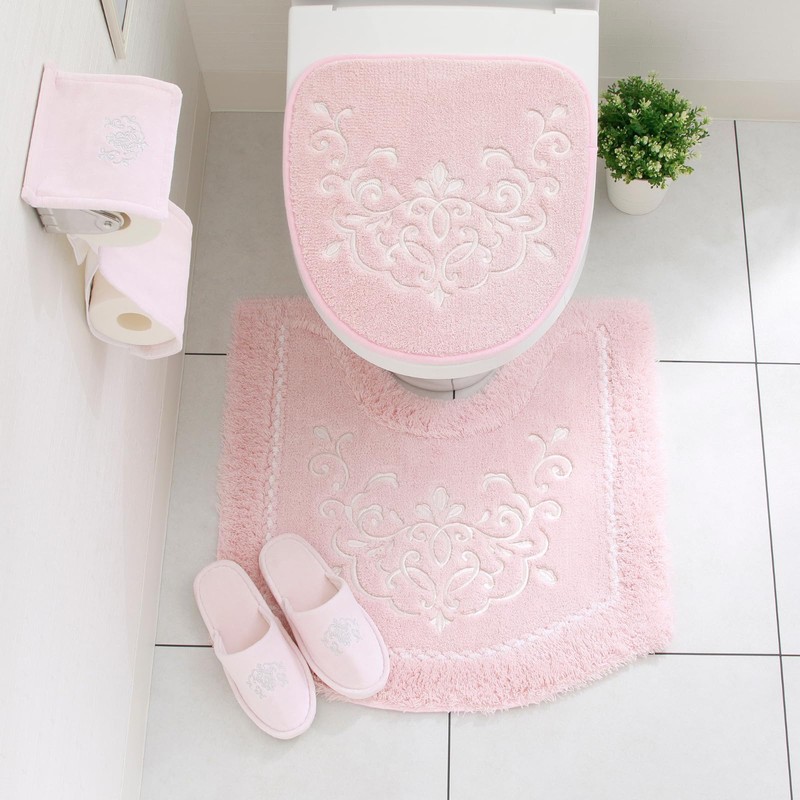 DaiDo Blink Toilet Mat Approx 62x62cm (Pink)