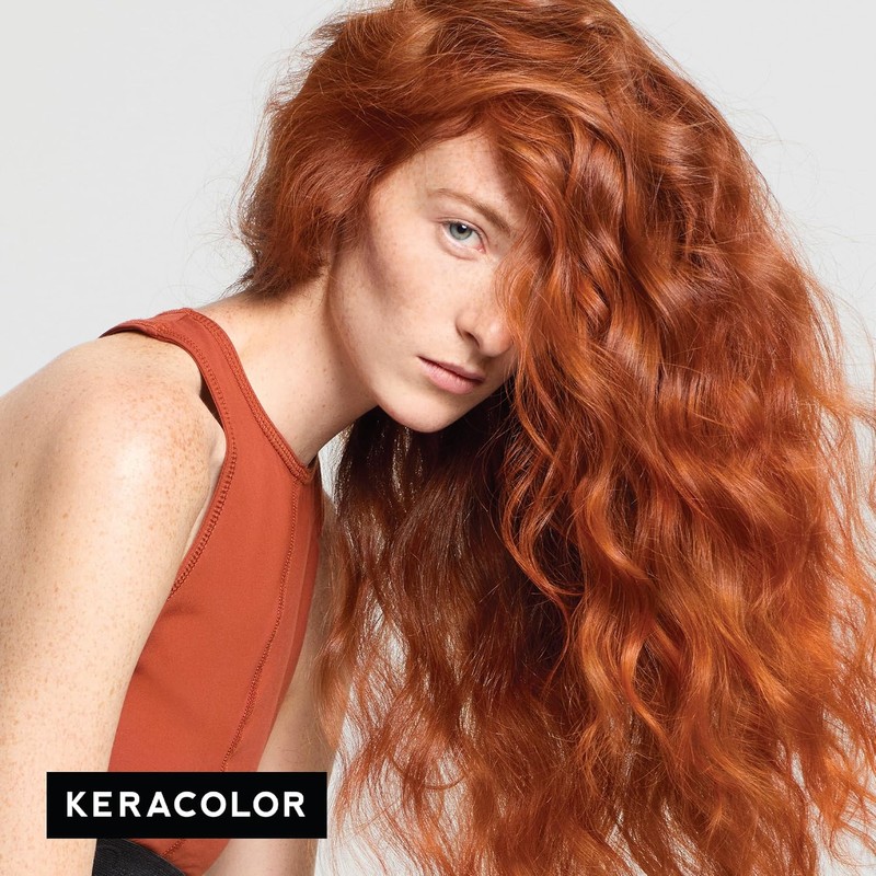 KERACOLOR - Cleanditioner Color Plus, cobre, 12 onzas