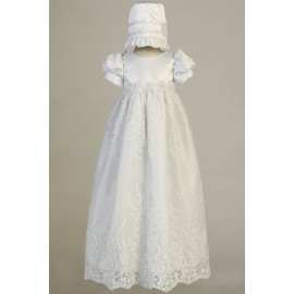 Baby Girl Baptism Dress Christening Dresses for Baby Girl White Baptismal Gown Vestido de Bautizo para Niña 6 Months Girls' Outfit Infant Newborn Babies bautismo Bebes ropones babtism