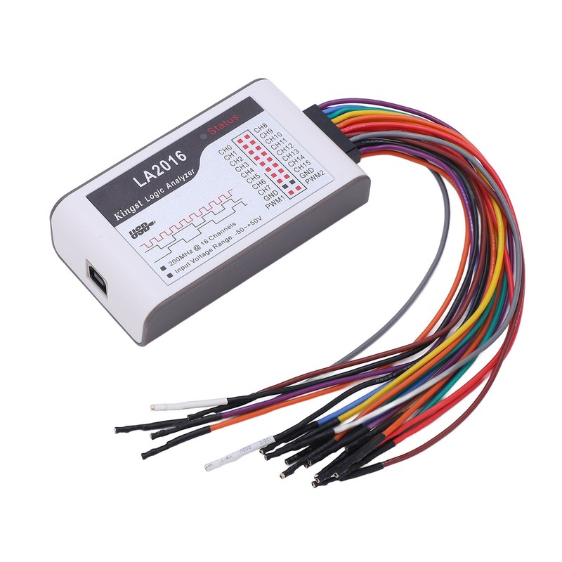 Logic Analyzer USB 16 Channels CH0‑15 200M Sampling Rate ‑50V