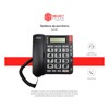 Select Sound | Teléfono Alámbrico con Numeros Grandes e identificador