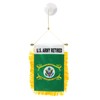 U.S. Army Retired Mini Window Banner