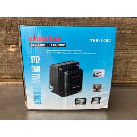 SimStar THG-1000 Watt 220V to 110V Step-Down Transformer Voltage Converter