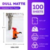 Dull 80lb Text Digital Low Gloss Paper, Double Sided C2S,