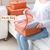 6 Set Packing Cubes for Travel Luggage Packing Bags Reusable