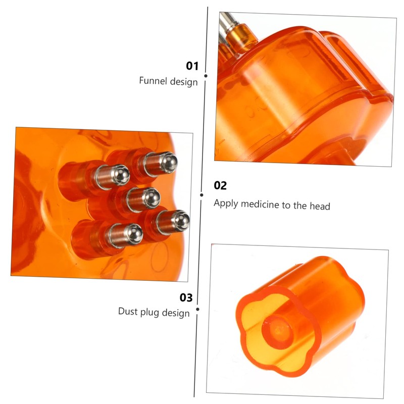 Baluue Scalp Serum Roller Applicator Bottle Hair Root Treatment Comb