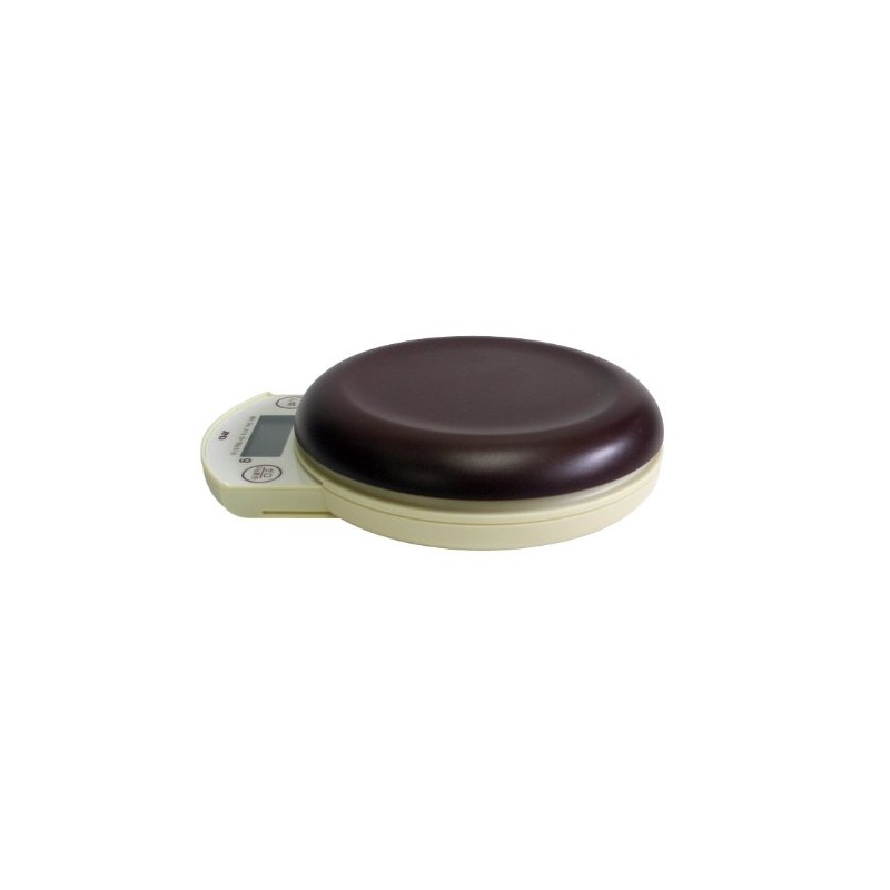 A&D UH-3203-BR Digital Home Scale, Brown, 6.6 lbs (3 kg),