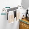 Hoimpro Adjustable Retractable 15-27 Inches Stainless Steel Bathroom Towel Bar,