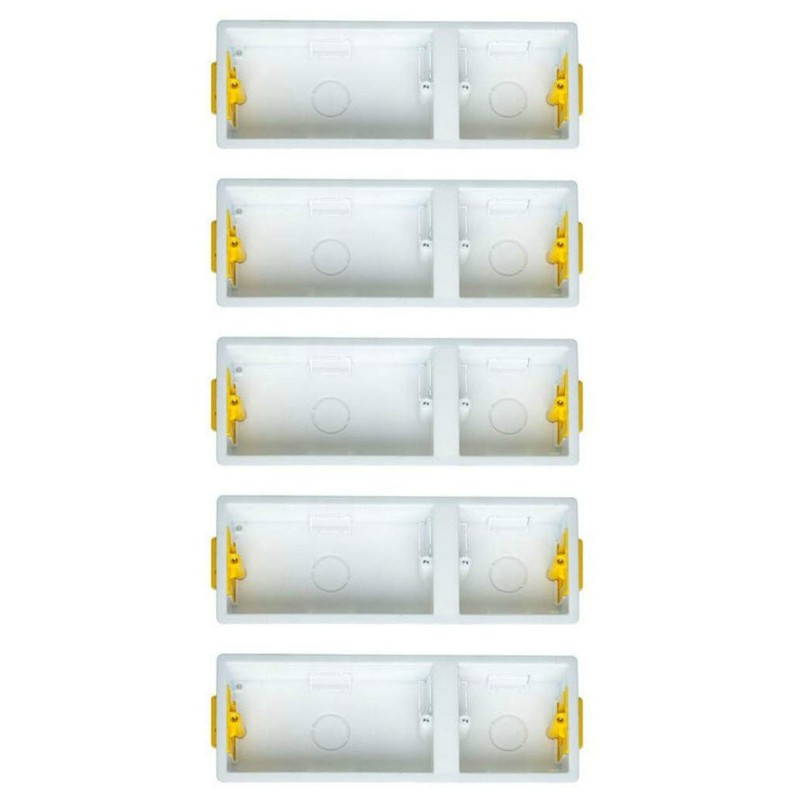 Pack of 5 x Appleby SB638 Dry Lining Wall Boxes